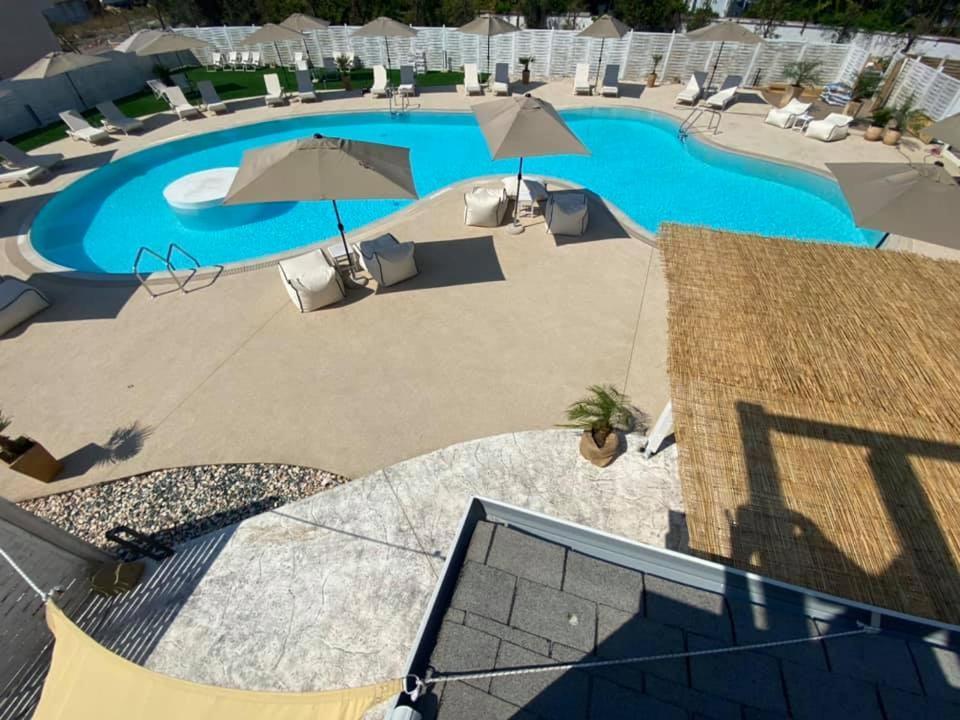 Hotel Del Rey Paralía Exteriér fotografie